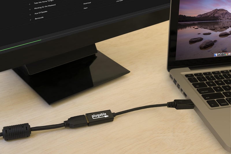 Plugable Passive DisplayPort to HDMI Adapter, Driverless, Compatible with Windows and Linux Systems and Displays up to 4K UHD 3840x2160@30Hz - Image 2